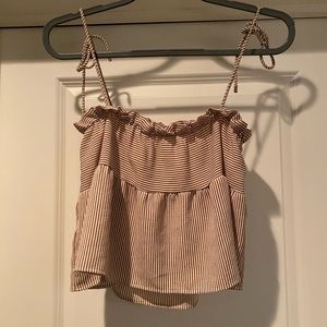 LA Hearts Baby Doll Spaghetti Strap Tank Top Size Small‎